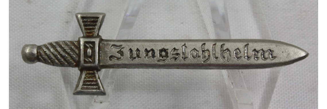 De2475 Jungstahlhelm with certificate
